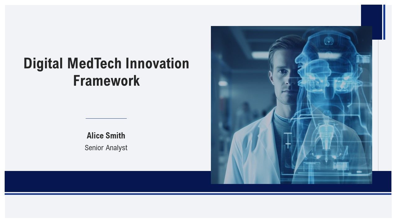 Digital Medtech Innovation Framework PPT Summary AT
