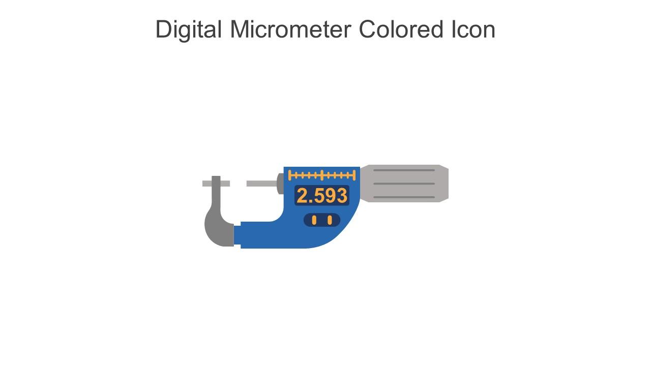 Digital Micrometer Colored Icon In Powerpoint Pptx Png And Editable Eps