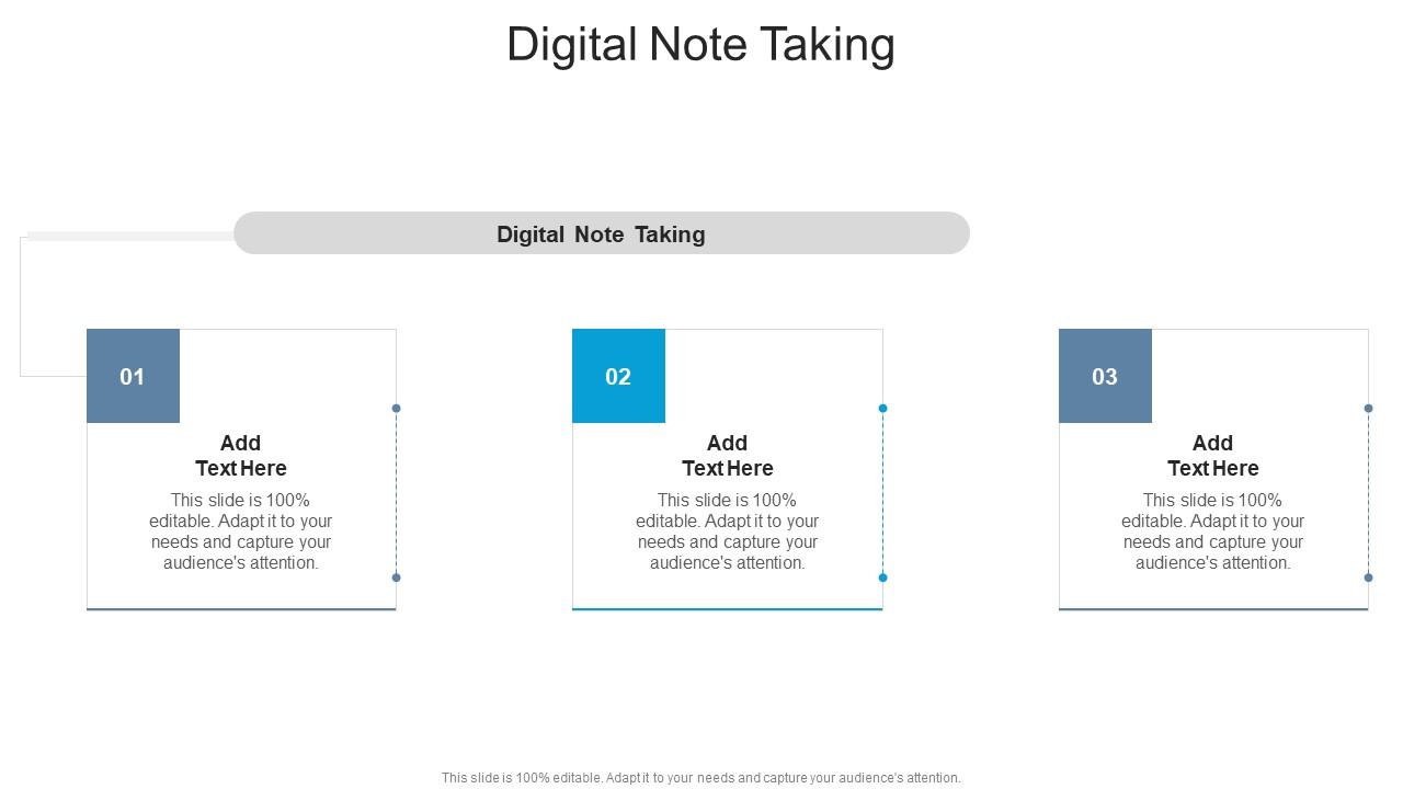 Digital Note Taking In Powerpoint And Google Slides Cpb PPT Example