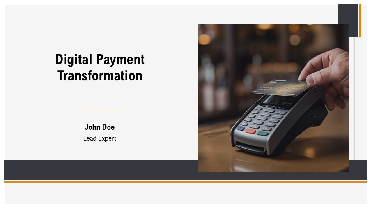 Digital Payment Transformation PPT Sample AT Digital Payment Transformation PPT Sample AT