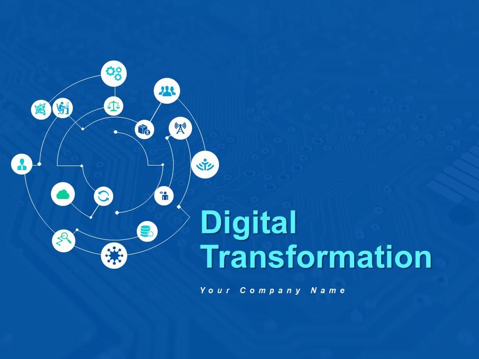 Digital Transformation Digital Organization Analytics Digital Technology Strategy Business Slide00