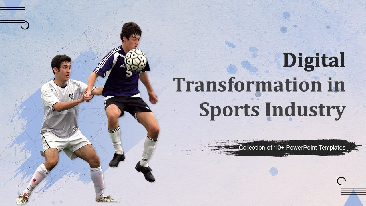 Digital Transformation In Sports Industry Powerpoint Ppt Template Bundles Slide01