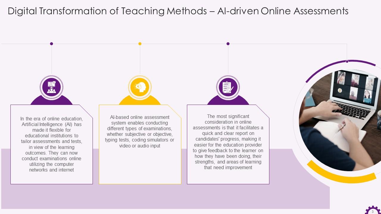 Digital transformation of teaching methods in education industry