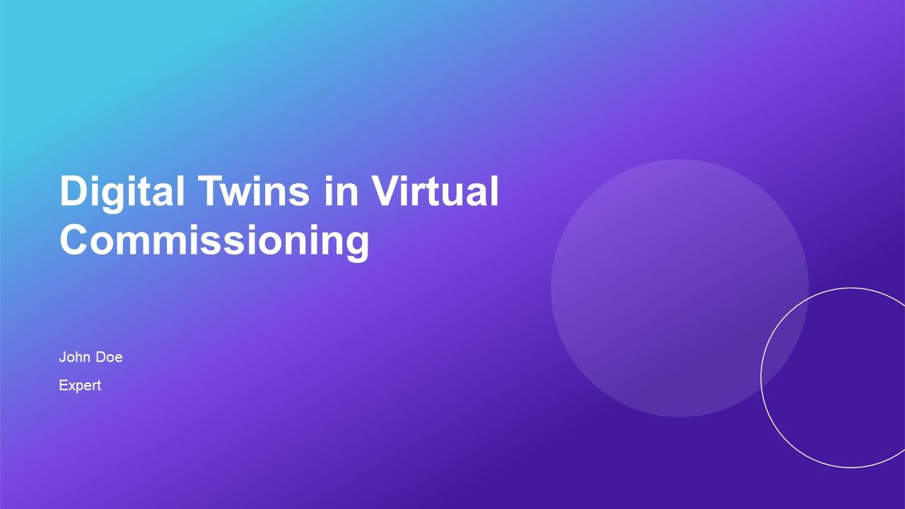 Digital Twins In Virtual Commissioning PPT Structure AT Digital Twins In Virtual Commissioning PPT Structure AT