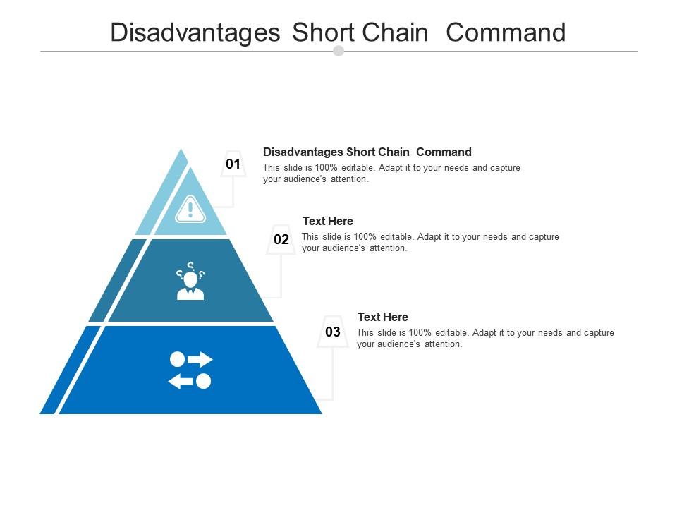 Disadvantages short chain command ppt powerpoint presentation pictures outfit cpb Slide01