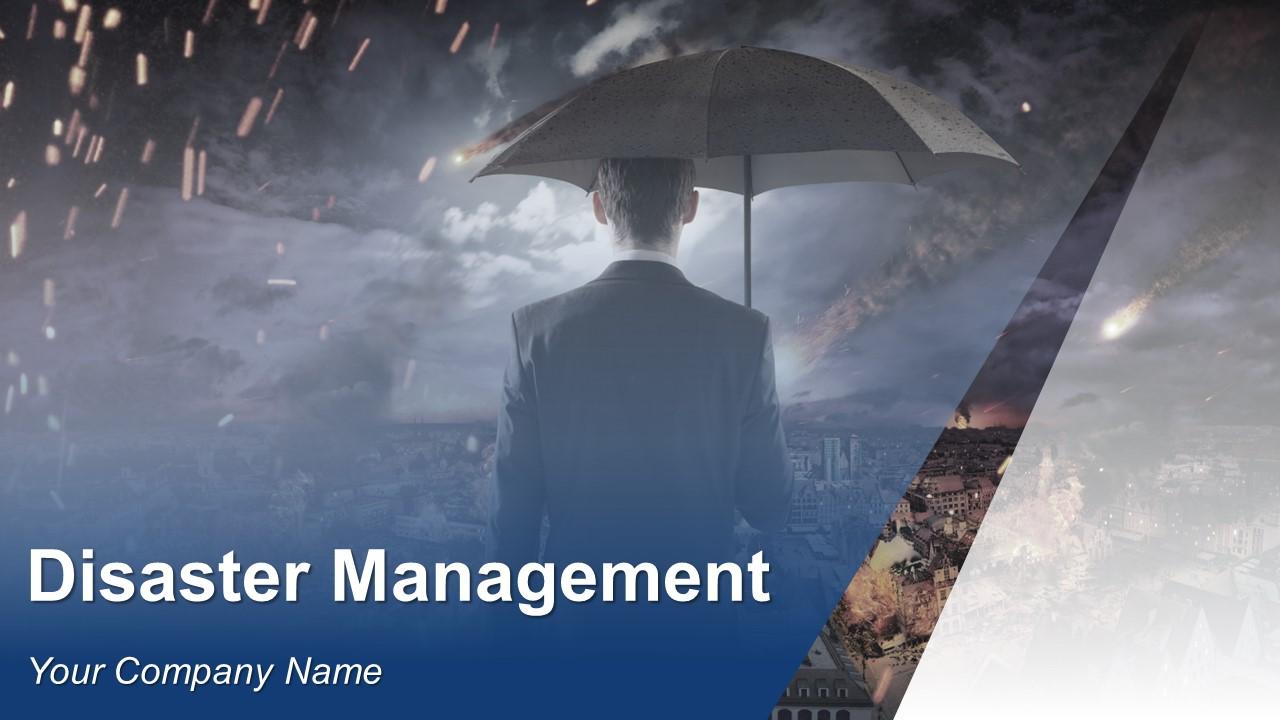 Disaster Management Powerpoint Presentation Slides Slide01