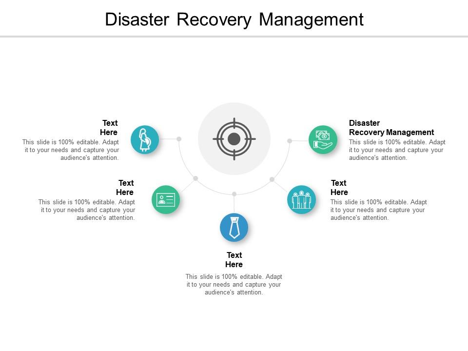 Disaster recovery management ppt powerpoint presentation model microsoft cpb Slide00