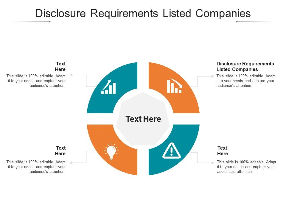presentation and disclosure requirements