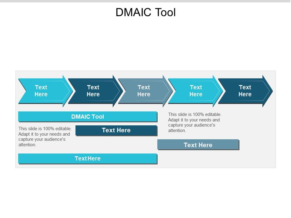 Dmaic tool ppt powerpoint presentation infographics designs cpb Slide01