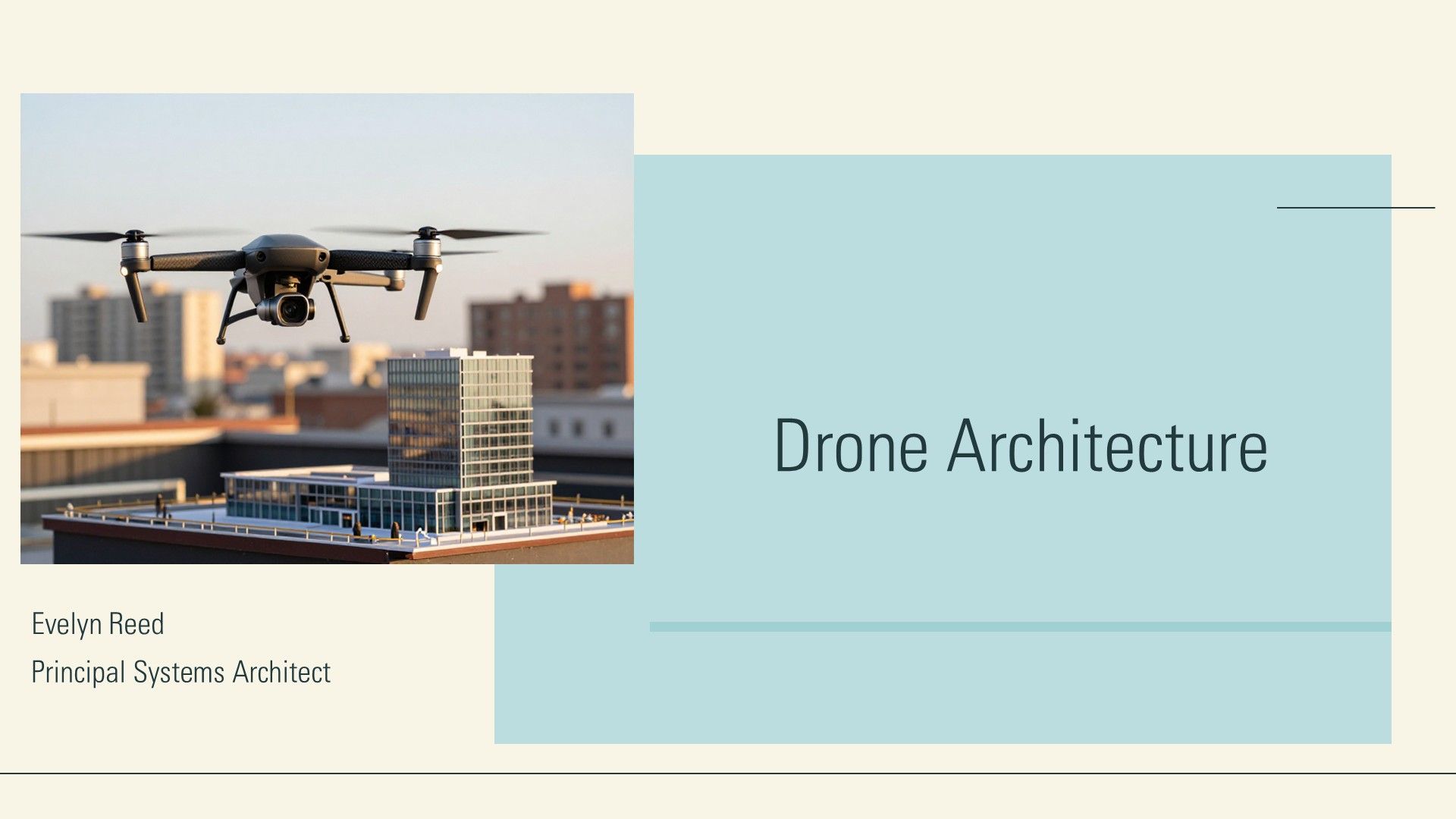 Drone Architecture PPT Information VA Drone Architecture PPT Information VA