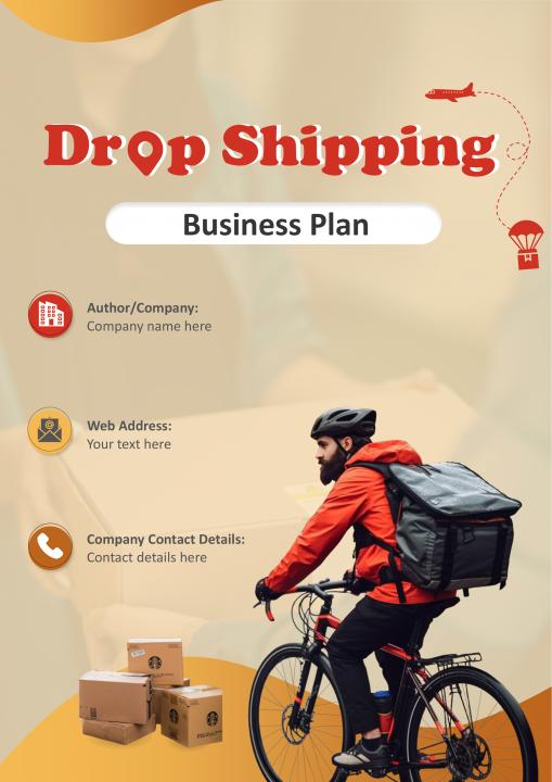 Drop Shipping Business Plan A4 Pdf Word Document Slide01