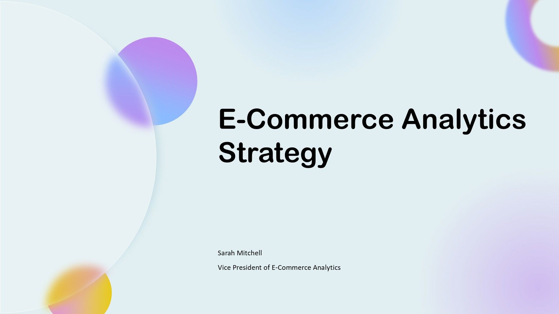 E Commerce Analytics Strategy PPT Powerpoint VA E Commerce Analytics Strategy PPT Powerpoint VA