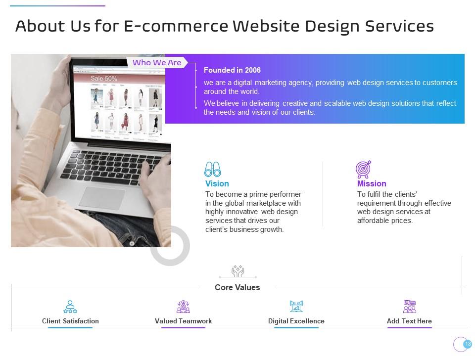 e commerce website project presentation pdf