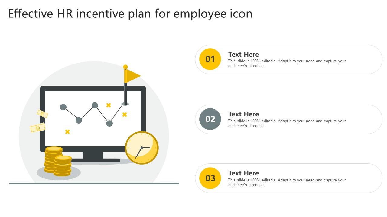 Effective HR Incentive Plan For Employee Icon Slide01