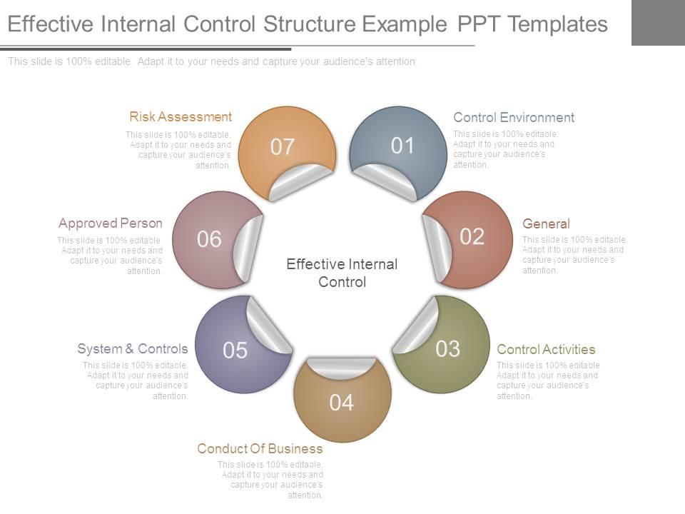Effective internal control structure example ppt templates Slide00
