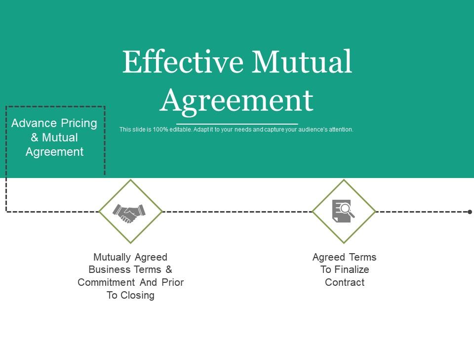 Mutual Agreement Contract Template Mutual Agreement Contract Template