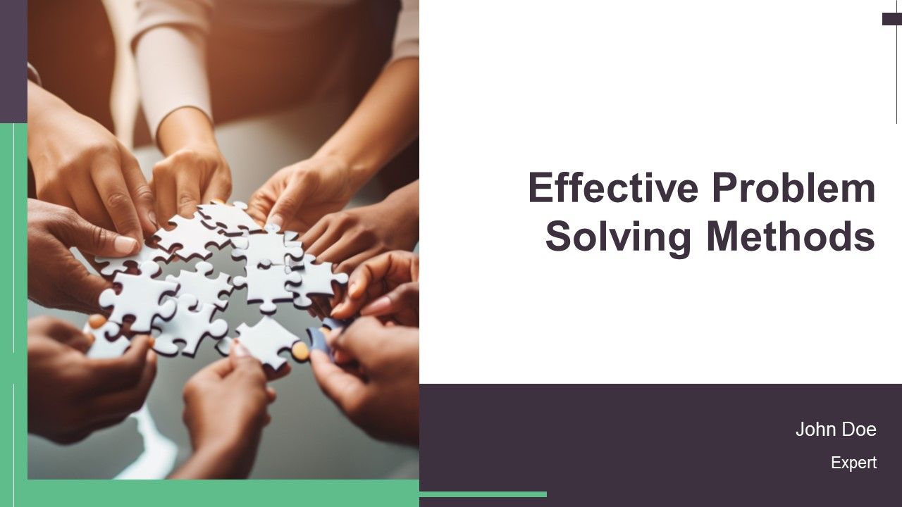 Effective Problem Solving Methods PPT Guidelines AT