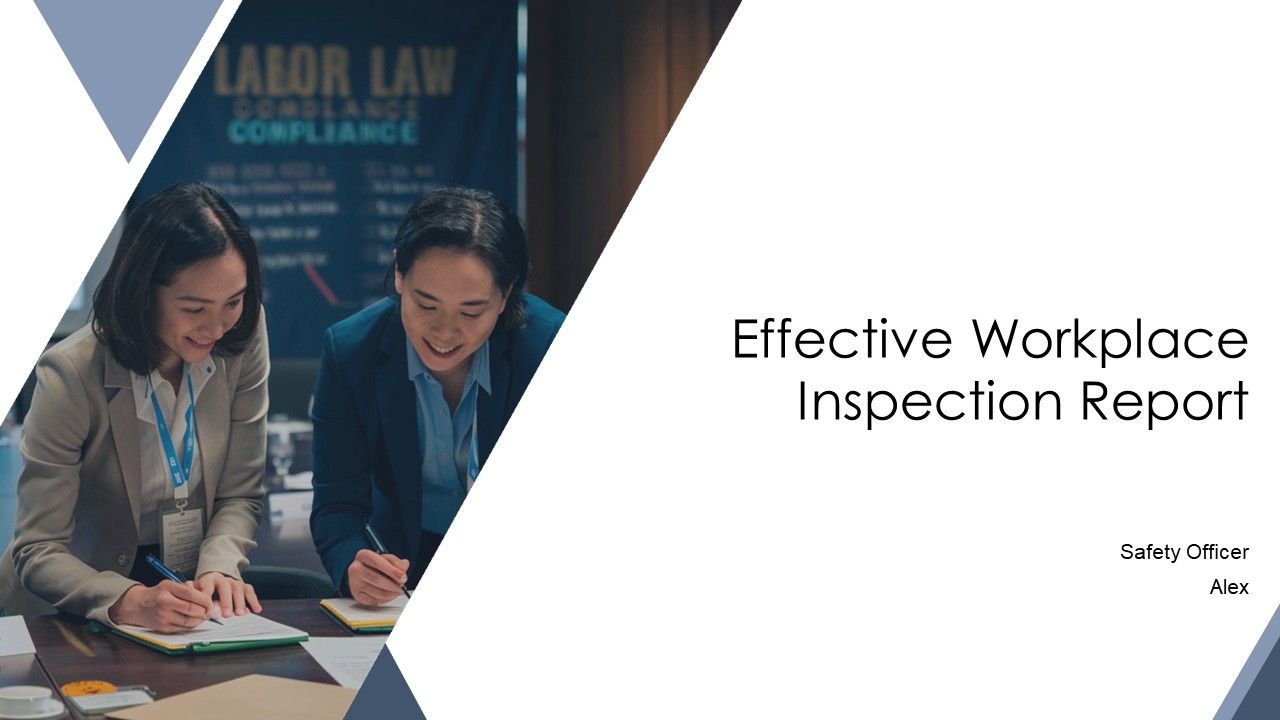 Effective Workplace Inspection Report PPT Structure AT