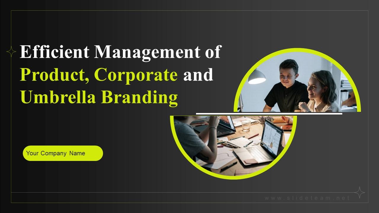 Efficient Management Of Product Corporate And Umbrella Branding CD Slide01