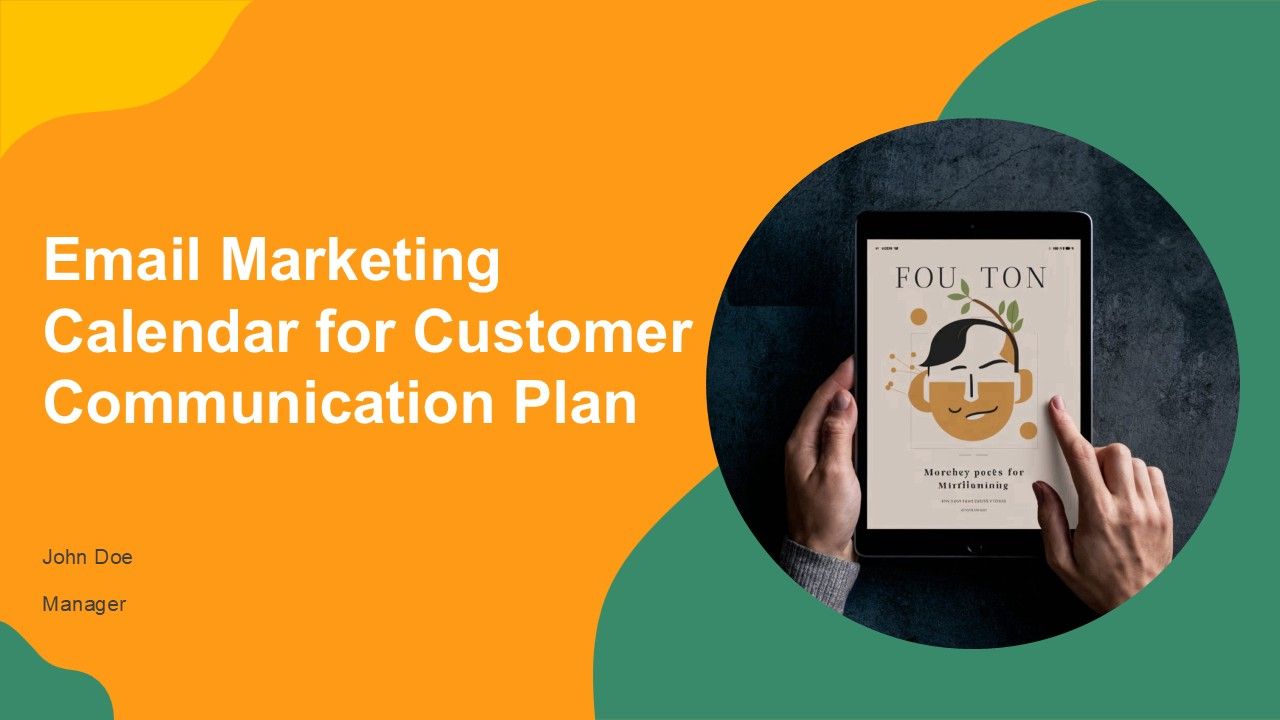 Email Marketing Calendar For Customer Communication Plan PPT Summary AT Email Marketing Calendar For Customer Communication Plan PPT Summary AT