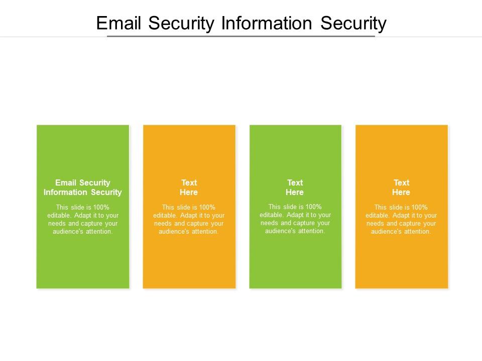Email security information security ppt powerpoint presentation inspiration samples cpb