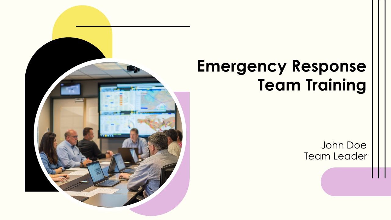 Emergency Response Team Training PPT Outline AT Emergency Response Team Training PPT Outline AT