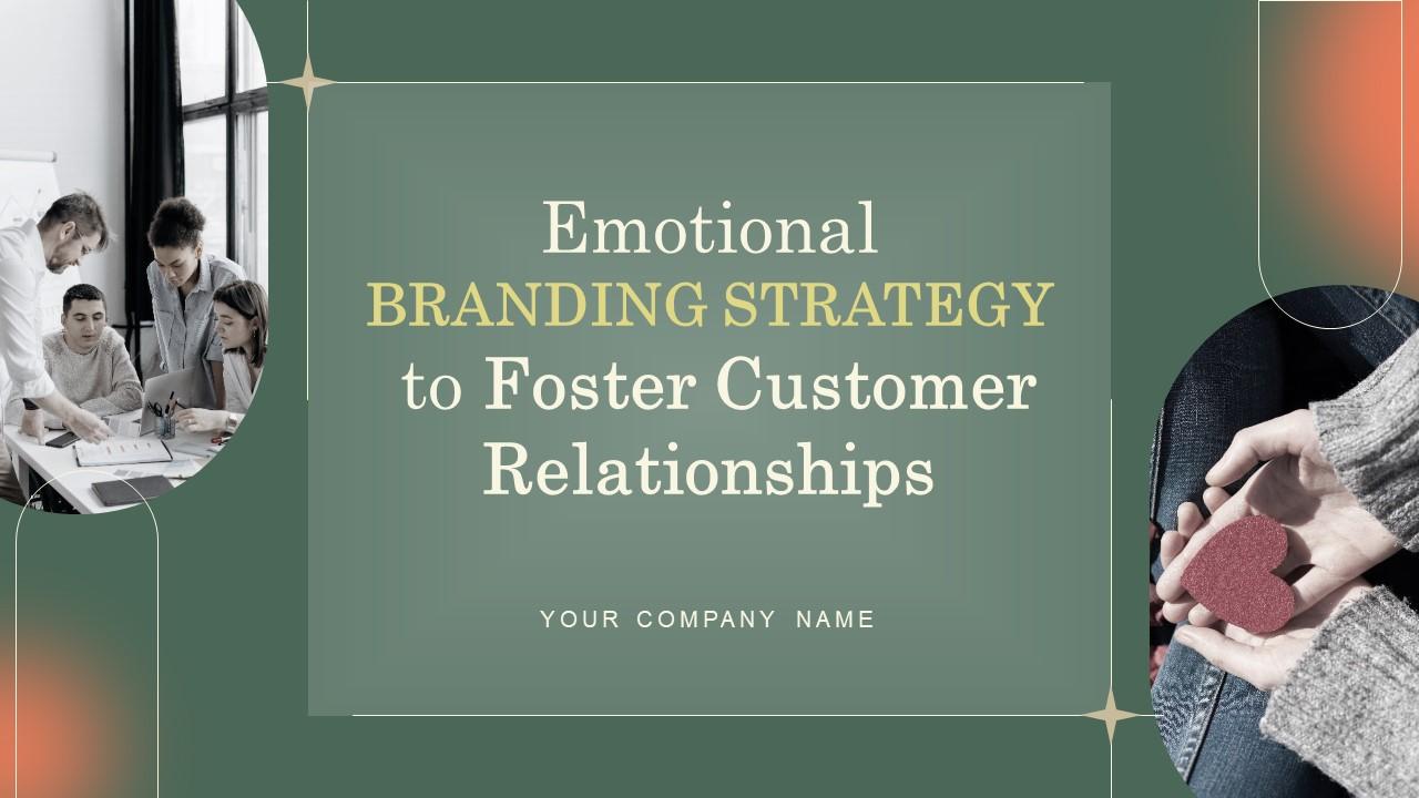 Emotional Branding Strategy To Foster Customer Relationships Branding CD Slide01