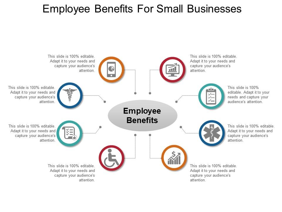 Employee benefits for small businesses ppt design Slide01