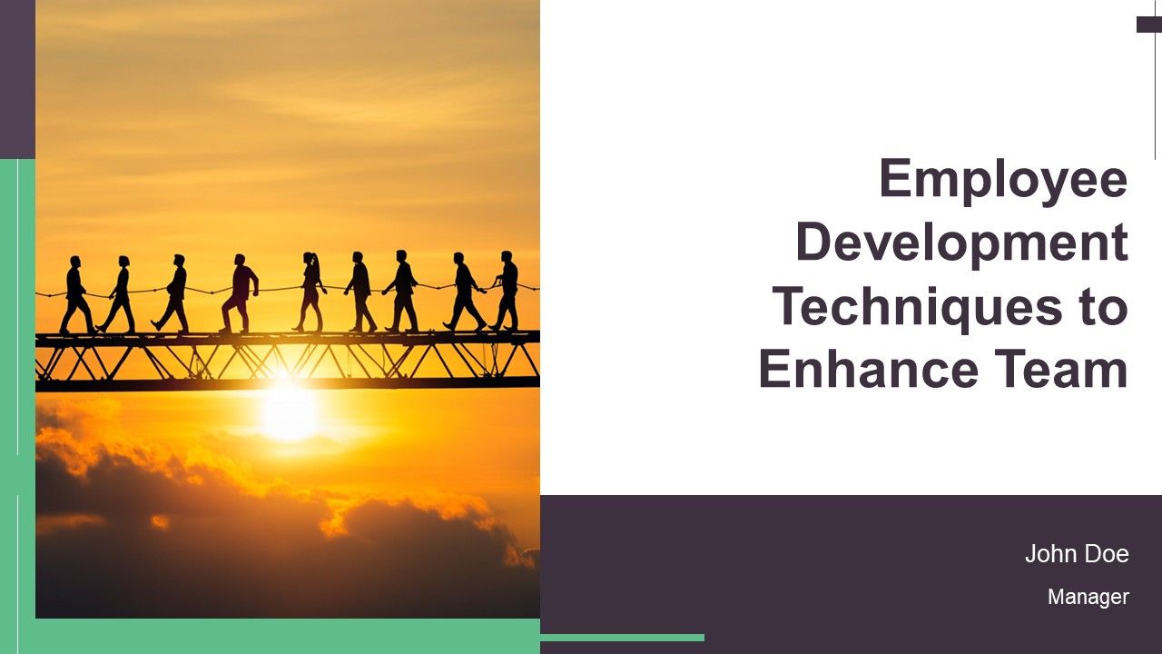 Employee Development Techniques To Enhance Team PPT Demonstration AT Employee Development Techniques To Enhance Team PPT Demonstration AT