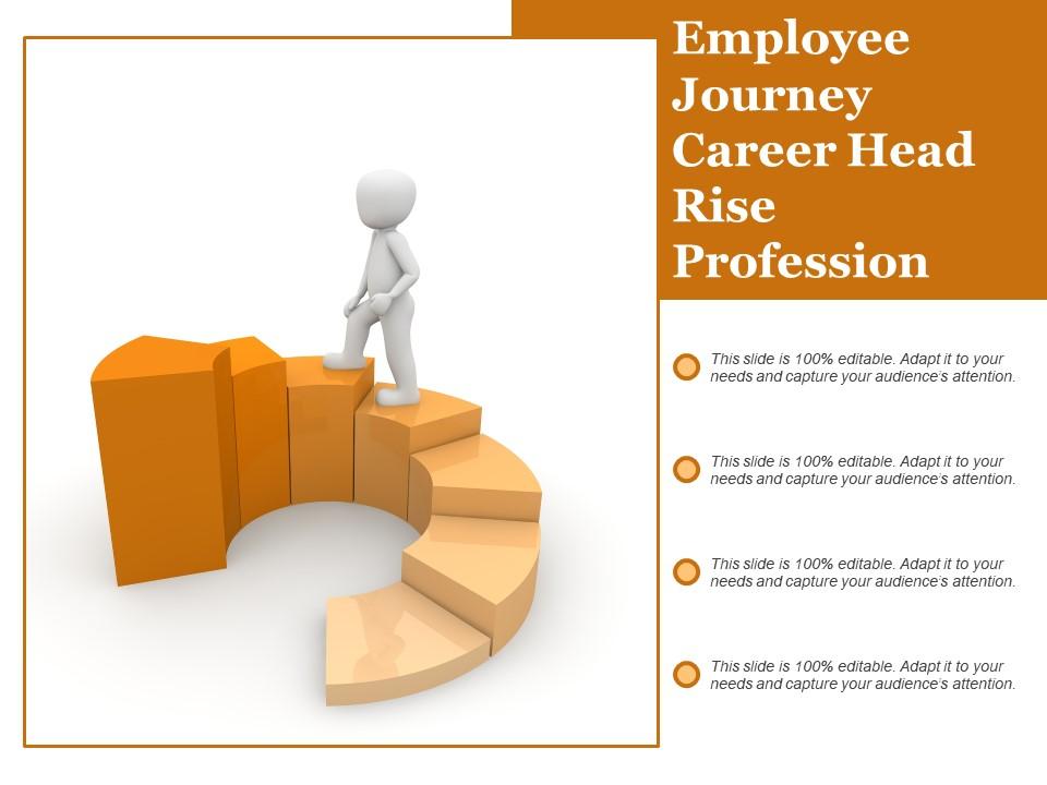 Employee journey career head rise profession Slide01