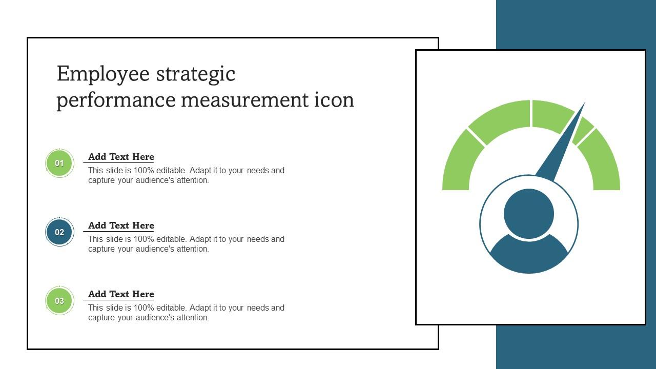 Employee Strategic Performance Measurement Icon