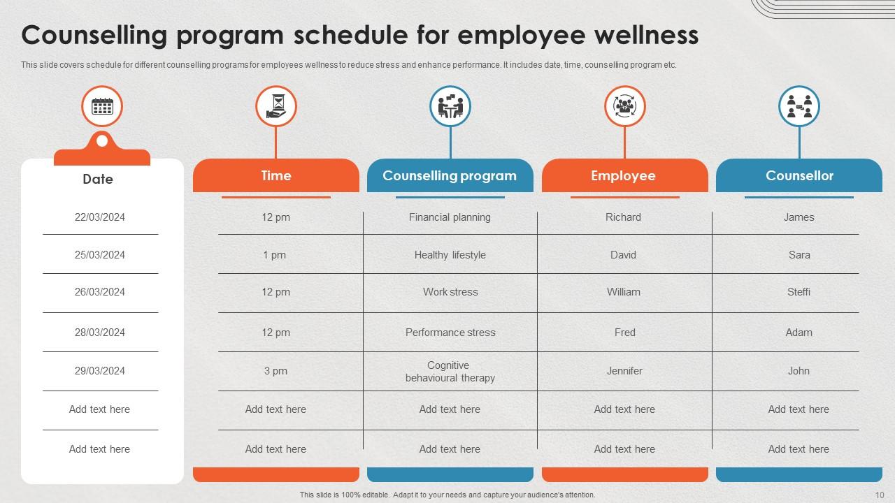 Top 10 Employee Wellness Program PowerPoint Presentation Templates in 2025