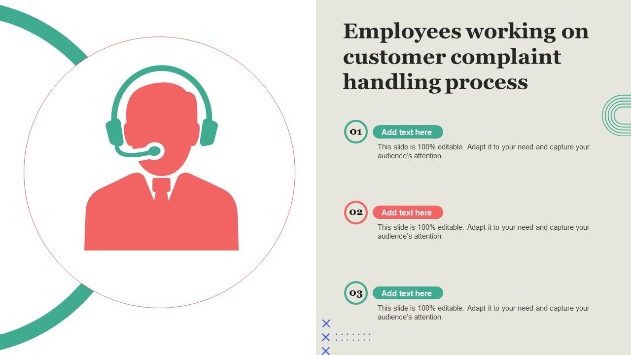 Employees Working On Customer Complaint Handling Process Ppt Example Employees Working On Customer Complaint Handling Process Ppt Example