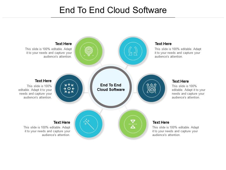 End to end cloud software ppt powerpoint presentation infographic template slides cpb Slide01