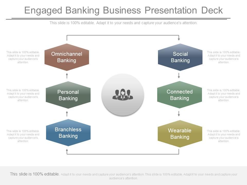 Engaged banking business presentation deck Slide01