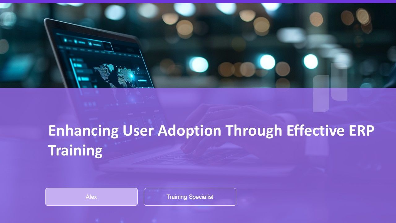Enhancing User Adoption Through Effective ERP Training PPT Mockup AT Enhancing User Adoption Through Effective ERP Training PPT Mockup AT