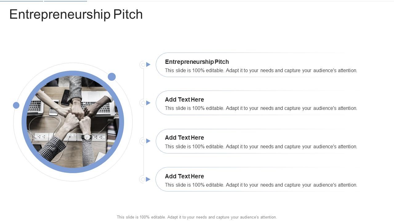 Entrepreneurship Pitch In Powerpoint And Google Slides Cpb
