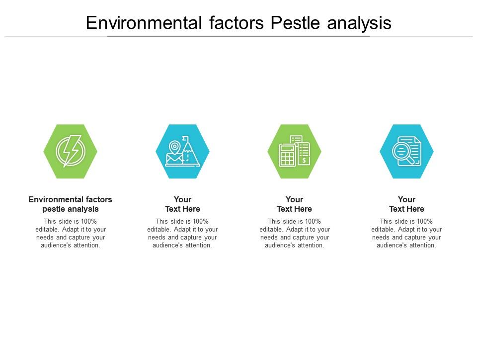 Environmental Factors Pestle Analysis