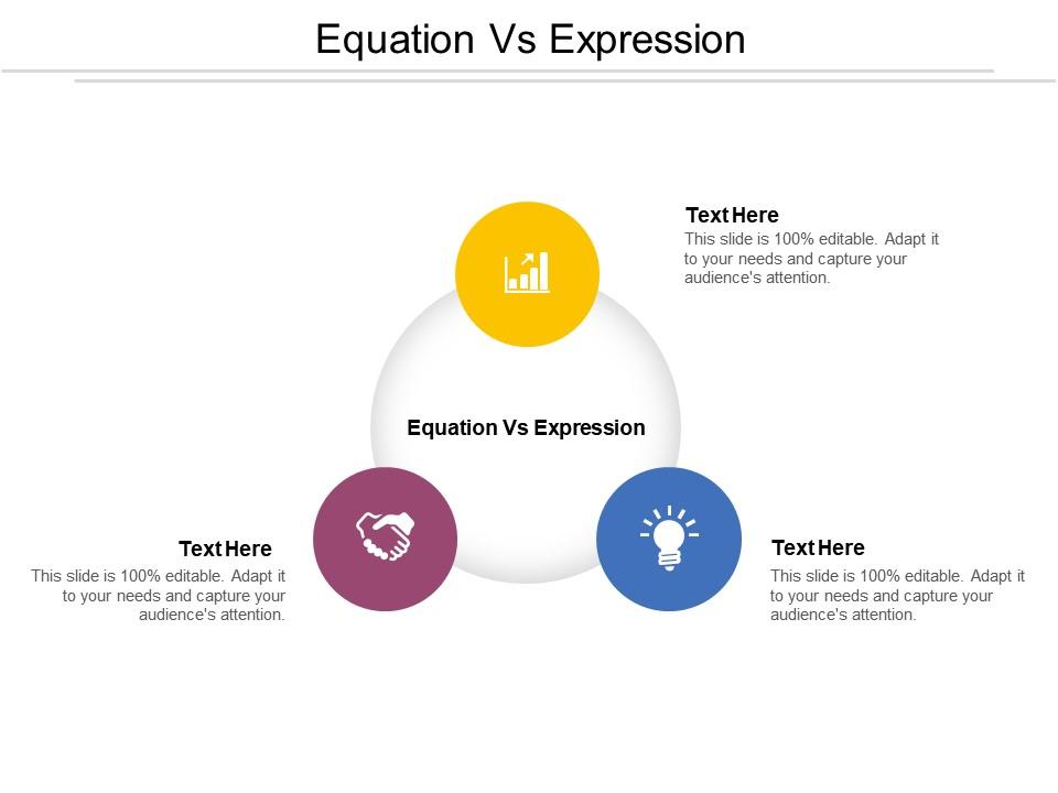 Equation Vs Expression Ppt Powerpoint Presentation Layouts Cpb ...