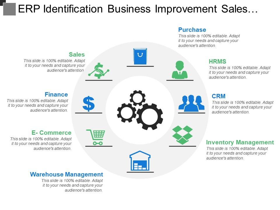 Erp identification business improvement sales increasing Slide00