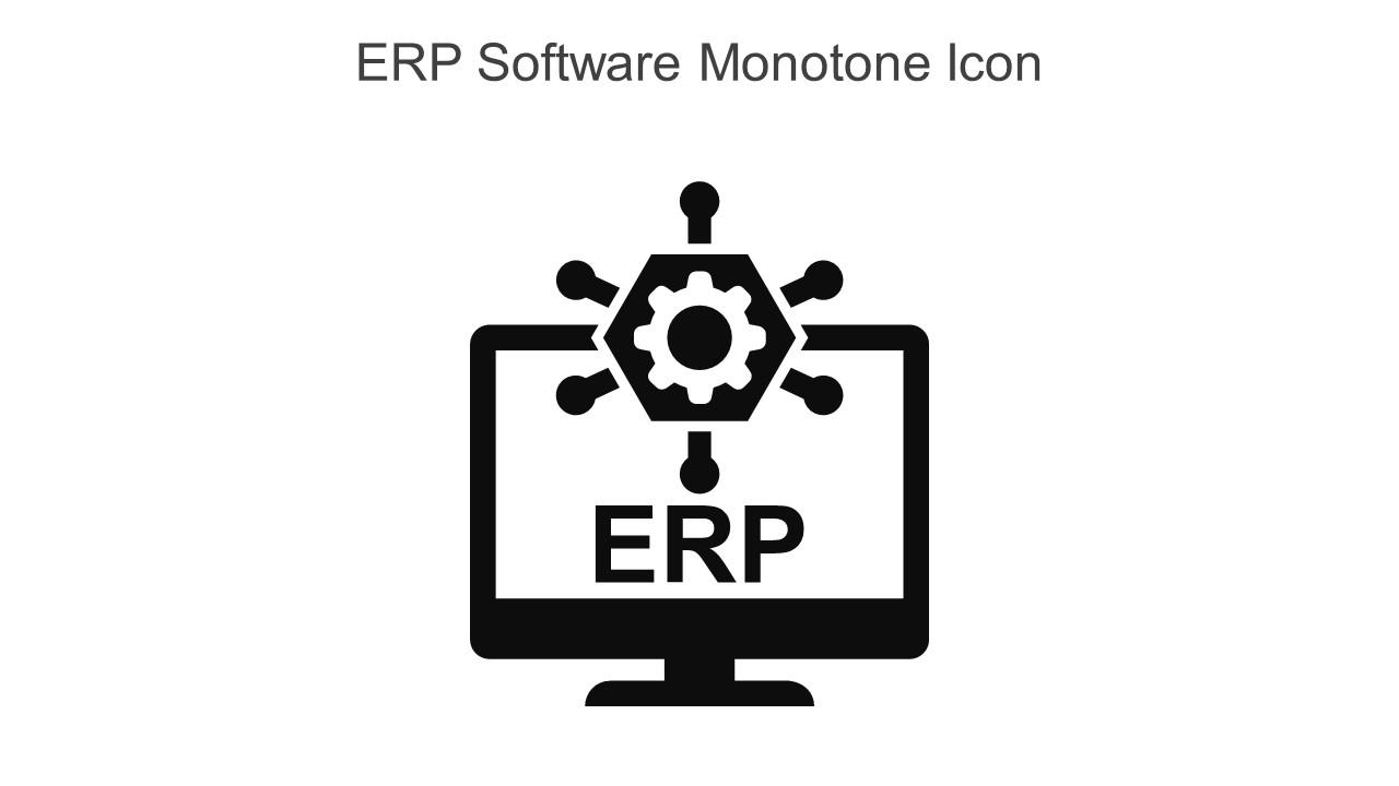 ERP Software Monotone Icon In Powerpoint Pptx Png And Editable Eps ...