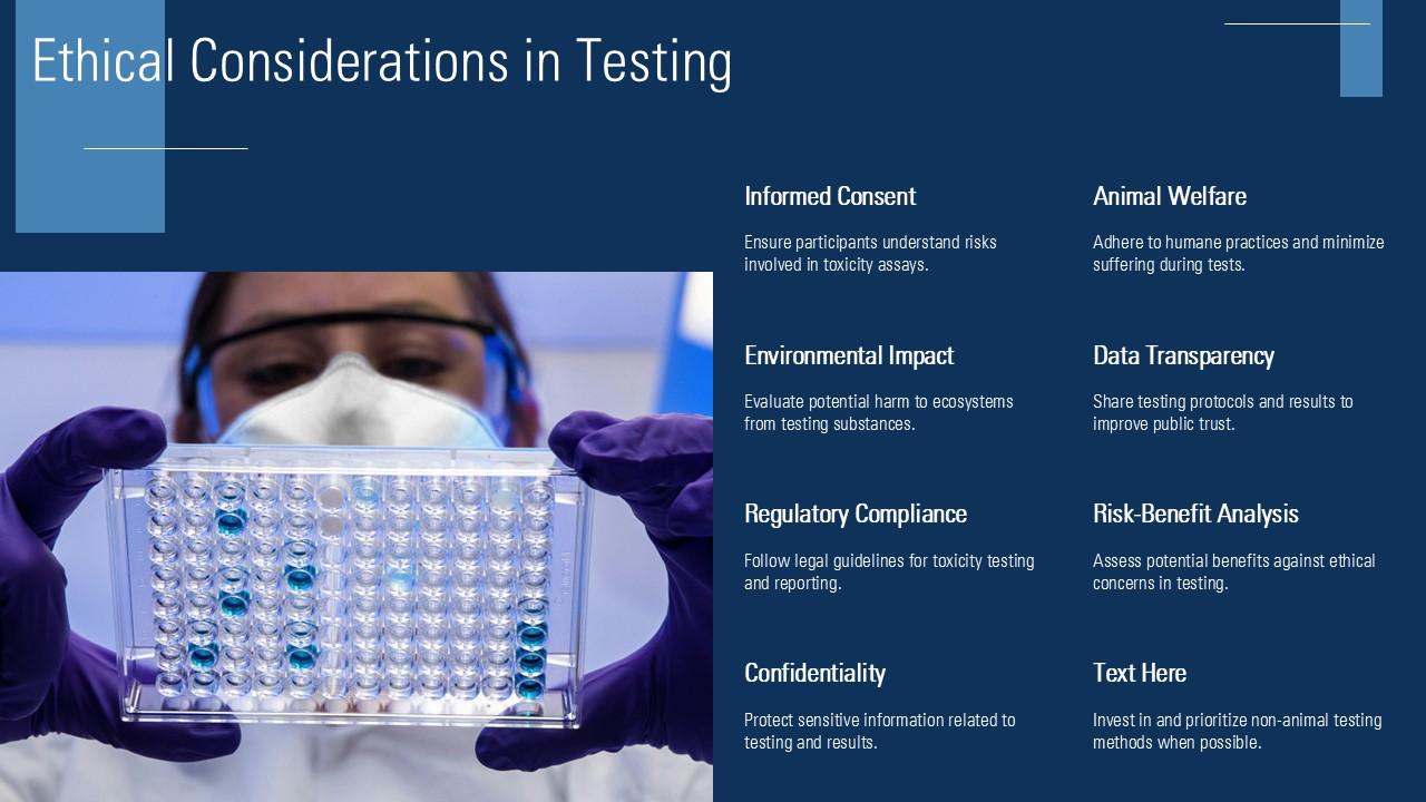 Ethical Considerations In Testing PPT Presentation ST AI SS PPT Example