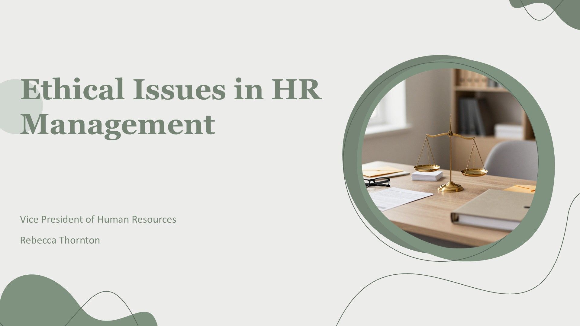 Ethical Issues In Hr Management PPT Template VA Ethical Issues In Hr Management PPT Template VA