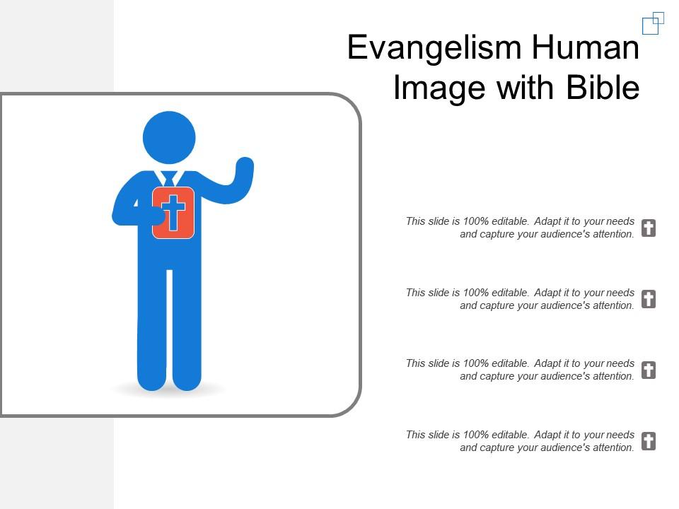 Evangelism human image with bible Slide01