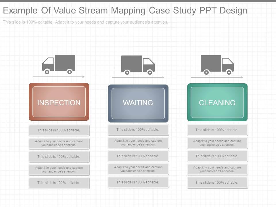 Example of value stream mapping case study ppt design Slide01