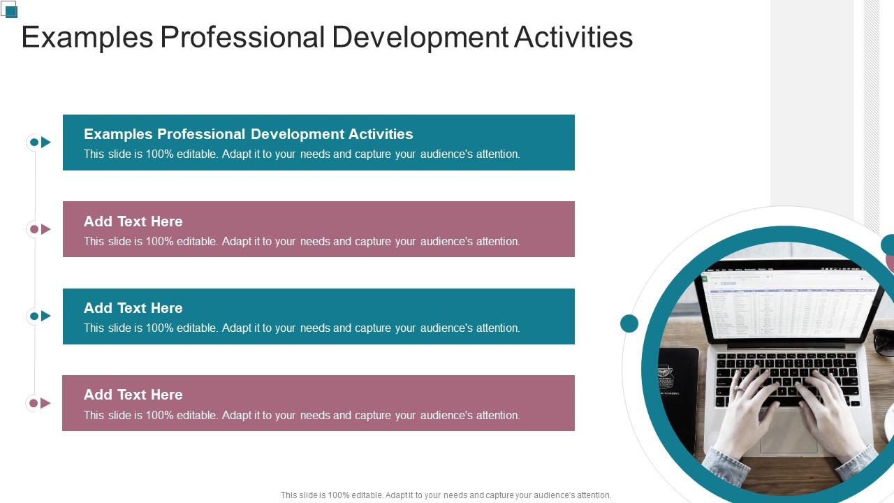Examples Professional Development Activities In Powerpoint And Google