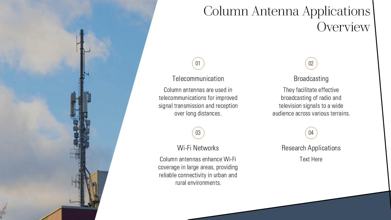Antenna Sample Exploring Column Antennas Types Benefits And Uses PPT Sample ST AI PPT ...