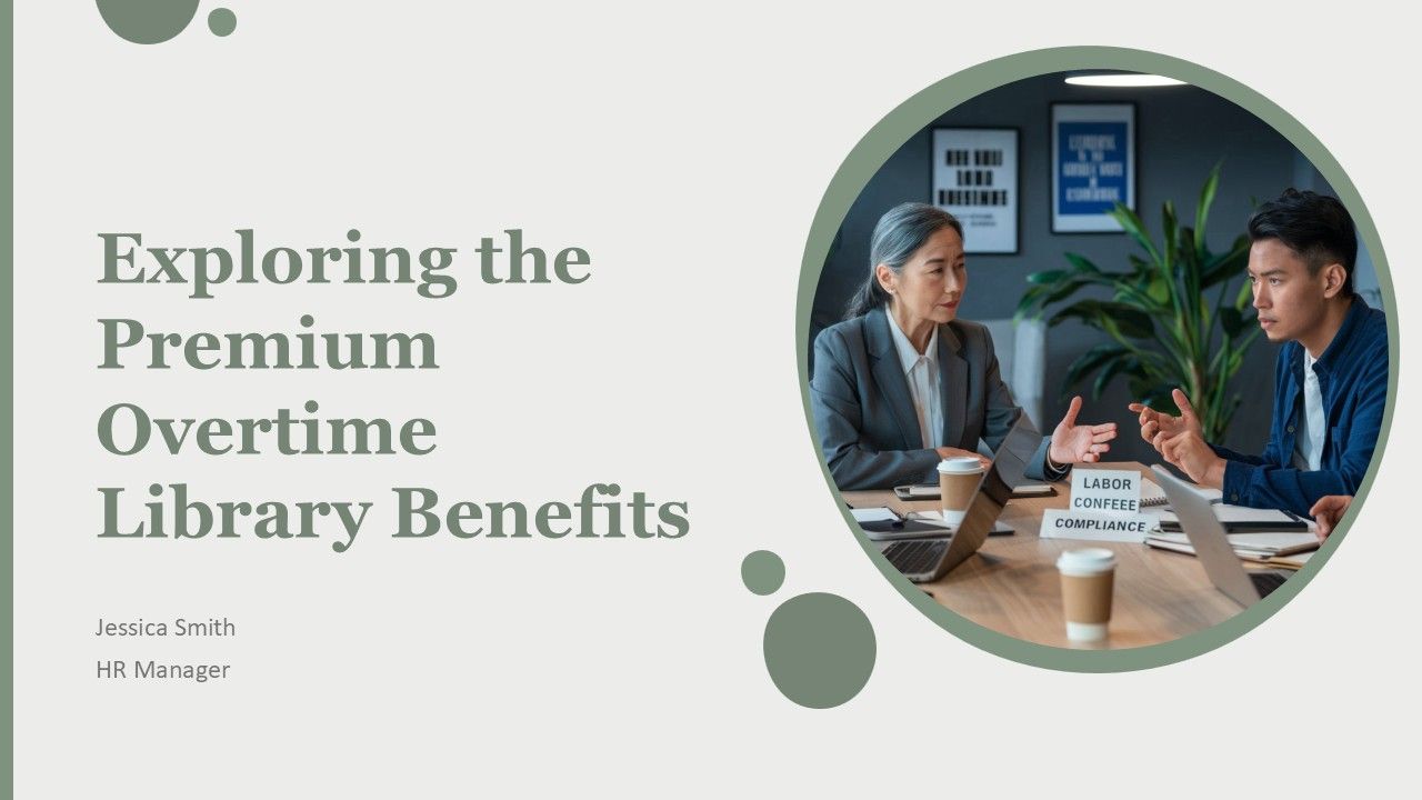 Exploring The Premium Overtime Library Benefits PPT Summary AT Exploring The Premium Overtime Library Benefits PPT Summary AT