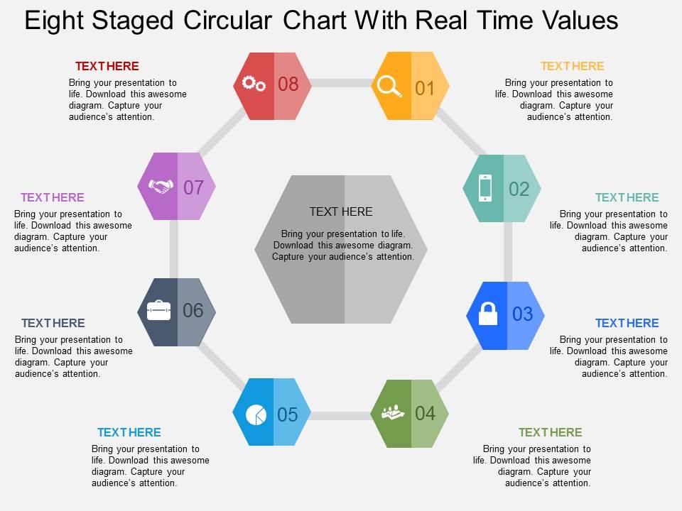ey_eight_staged_circular_chart_with_real_time_values_flat_powerpoint_design_Slide01