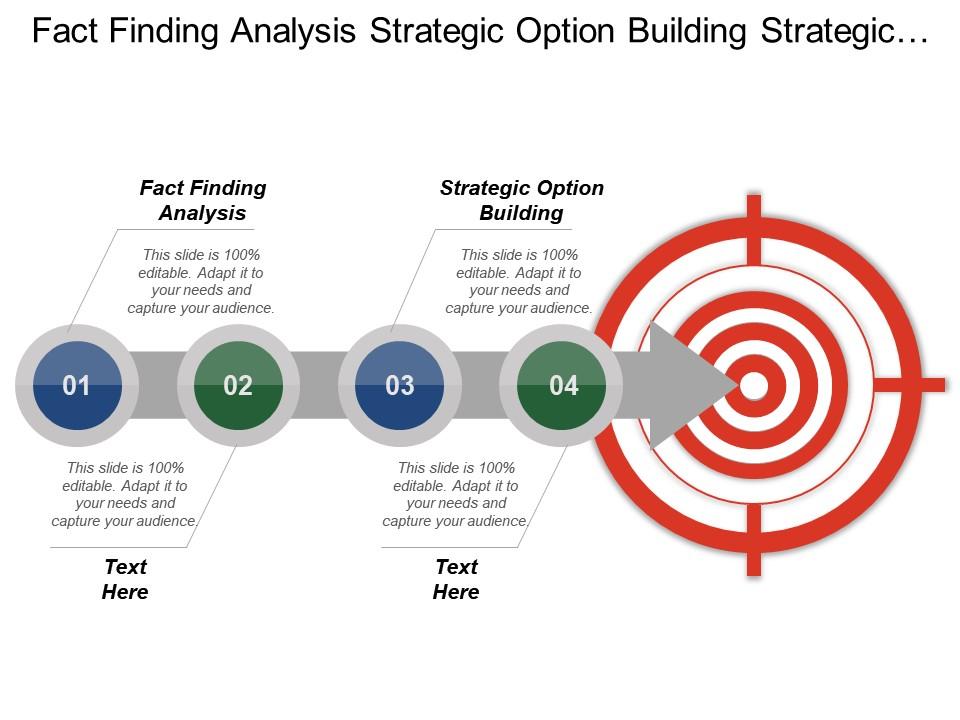 Fact finding analysis strategic option building strategic diagnosis Slide01